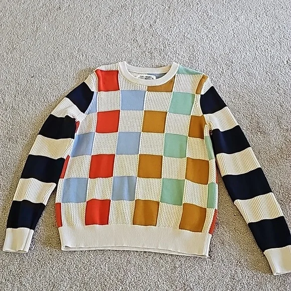 Tory Sport Checkered Pullover Sweater - Picture 6 of 11